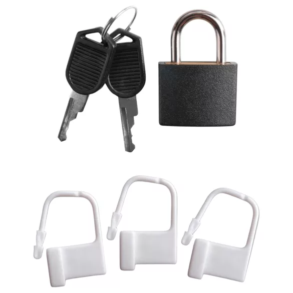 C-Ringz - gabbia per pene in silicone - nero