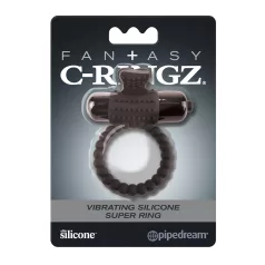   Pipedream Fantasy C-Ringz - anello fallico vibrante - silicone nero