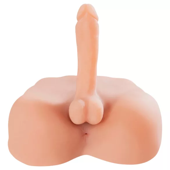 Pipedream Extreme - masturbatore maschile a torso - realistico silicone beige