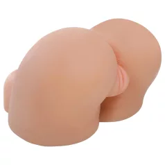   Fuck Me Silly Petite - masturbatore doppio uso vagina e anale - color carne