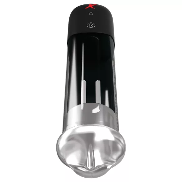 PDX Blowjob - pompa pene automatica con labbra - nero