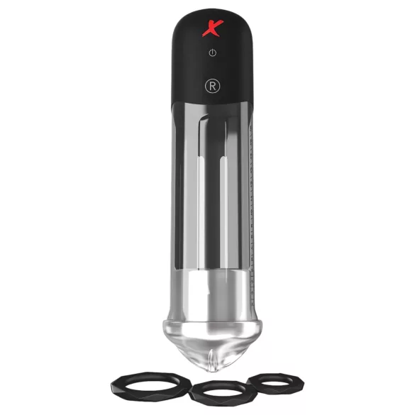 PDX Blowjob - pompa pene automatica con labbra - nero