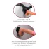 Real Feel Deluxe No.1 - vibratore realistico con testicoli - colore naturale