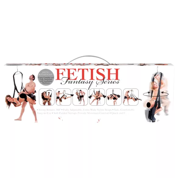Pipedream - Fetish Fantasy - altalena sessuale con rotazione a 360 gradi (nera)