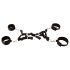 Fetish Fantasy - set per legare a letto - nero
