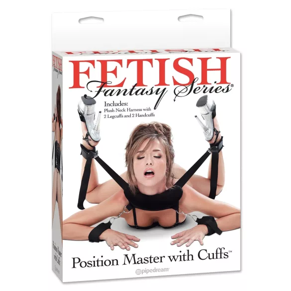 Fetish Position Master - set bondage BDSM - nero