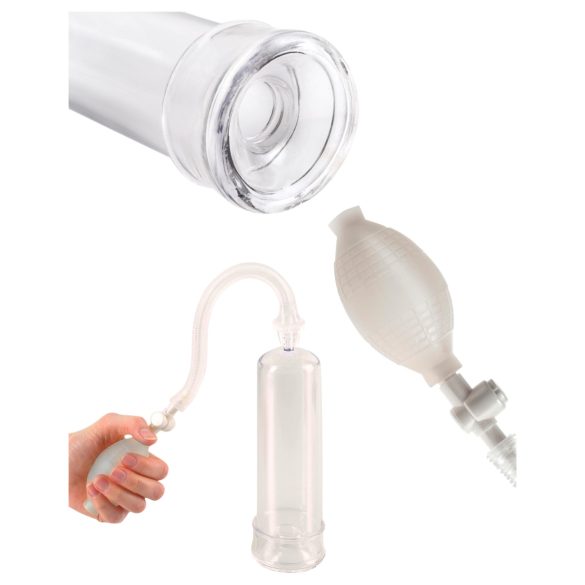 Pump Worx - pompa pene uomo - trasparente