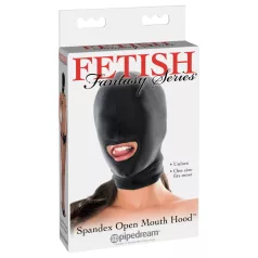 Fetish Fantasy - maschera bondage con apertura bocca - nero