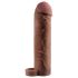 X-TENSION Perfect 2 - guaina pene con anello - 19cm - naturale scuro