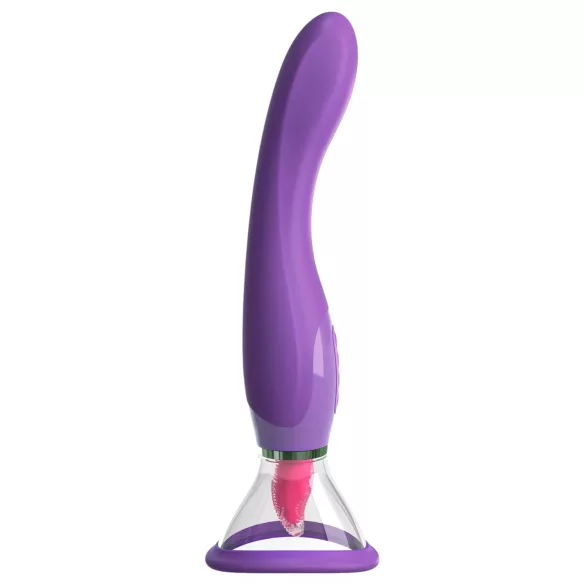 Fantasy - leccatore 3in1 ricaricabile - silicone viola