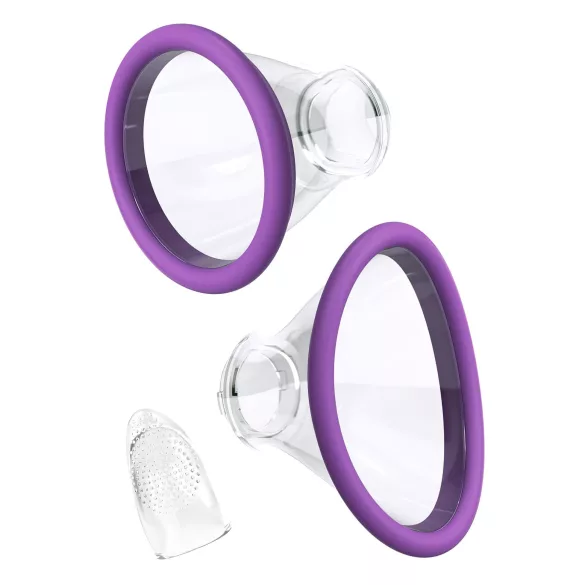 Fantasy - leccatore 3in1 ricaricabile - silicone viola