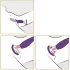 Fantasy - leccatore 3in1 ricaricabile - silicone viola