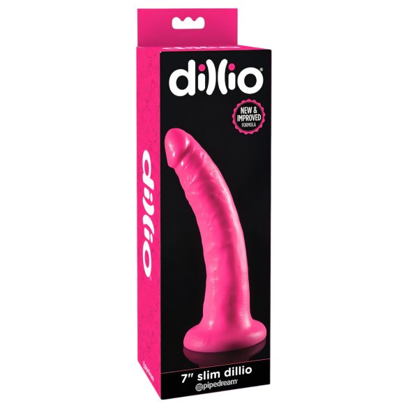 Dillio 7 - Dildo realistico a ventosa 18cm - rosa