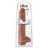 King Cock 15 - gigante dildo (38 cm) - naturale scuro