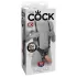 King Cock - dildo hollow strap-on - realistico 25 cm
