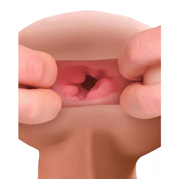PDX Reach Around - masturbatore vaginale e anale 2in1 - estensore pene