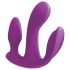3Some totale estasi - vibratore triplo ricaricabile (viola)