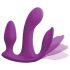 3Some totale estasi - vibratore triplo ricaricabile (viola)