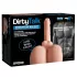 PDX Dirty Talk - masturbatore realistico anale con dildo - silicone color carne