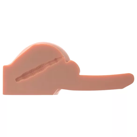 PDX Dirty Talk - masturbatore realistico anale con dildo - silicone color carne