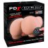 PDX Elite Milk Me Silly - Masturbatore vibrante torso (naturale)