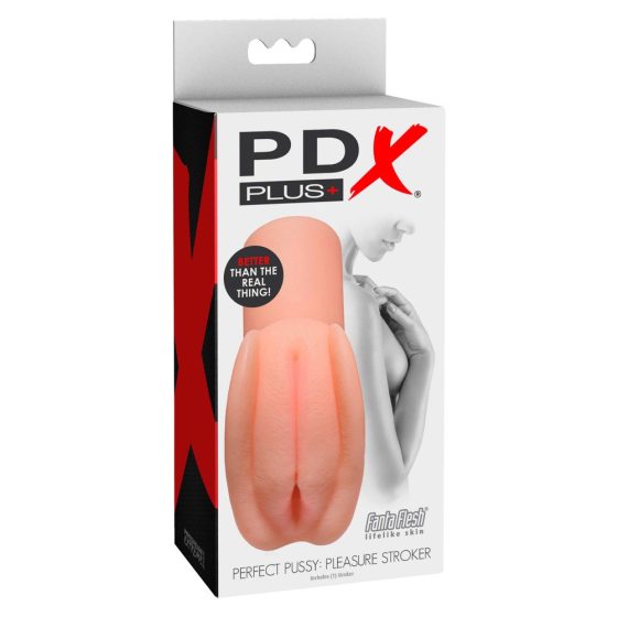 Masturbatore Realistico PDX Stroker del Piacere - Vagina Artificiale Naturale