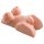 Pipedream DD - Masturbatore in silicone 2in1 con vibrazione (colore naturale)