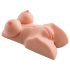 Pipedream DD - Masturbatore in silicone 2in1 con vibrazione (colore naturale)