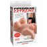 Pipedream DD - Masturbatore in silicone 2in1 con vibrazione (colore naturale)