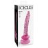 Icicles No. 86 - Dildo in Vetro con Pene (Rosa)
