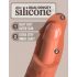 King Cock Elite 6 - dildo realistico ventosa (15cm) - scuro