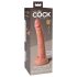 King Cock Elite 7 - Dildo realistico con ventosa (18 cm) - naturale