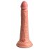 King Cock Elite 7 - Dildo realistico con ventosa (18 cm) - naturale