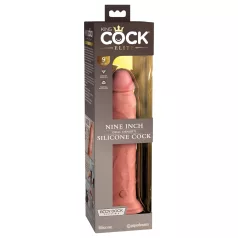   King Cock Elite 9 - dildo realistico con ventosa 23 cm - color carne