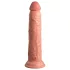 King Cock Elite 9 - dildo realistico con ventosa 23 cm - color carne