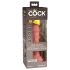 King Cock Elite 6 - Vibratore Realistico 15cm (Nudo Scuro)