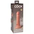 King Cock Elite 6 - vibratore realistico 15 cm - pelle scura