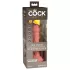 King Cock Elite 6 - vibratore realistico 15 cm - pelle scura