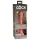 King Cock Elite 7 - vibratore con telecomando ventosa 18cm - color carne
