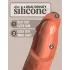 King Cock Elite 8 - vibratore realistico 20cm - colore scuro naturale