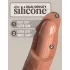 King Cock Elite Comfy - dildo indossabile con imbrago - pelle scura