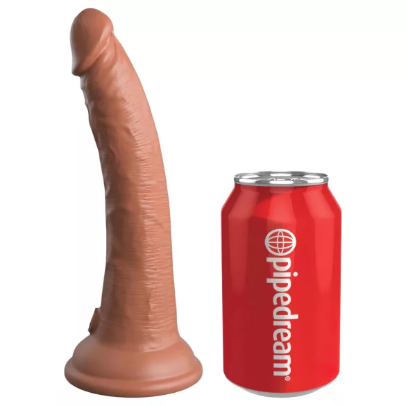 King Cock Elite Comfy - dildo indossabile con imbrago - pelle scura