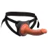 King Cock Elite Comfy - dildo indossabile con imbrago - pelle scura