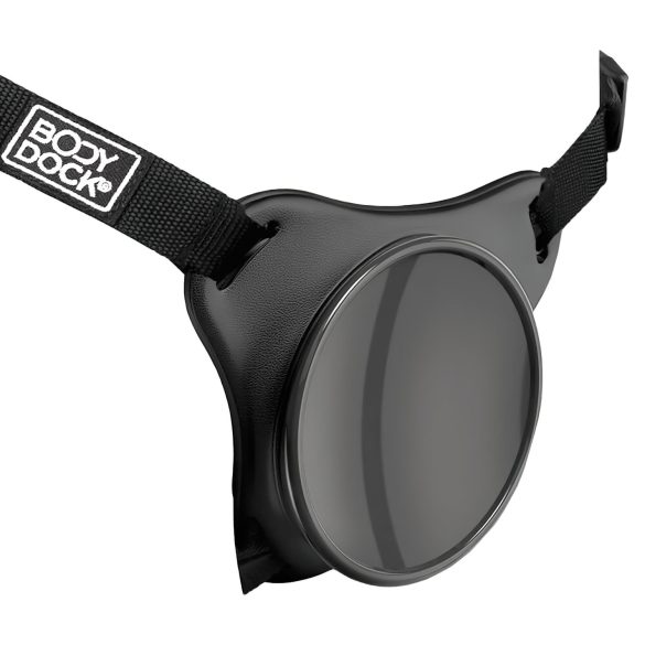 Body Dock OG - mutandina con dildo a ventosa (nero)