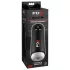 PDX Elite - masturbatore automatico vibrante e spingente - nero