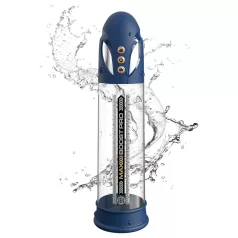 Pump Worx - pompa pene automatica - silicone blu