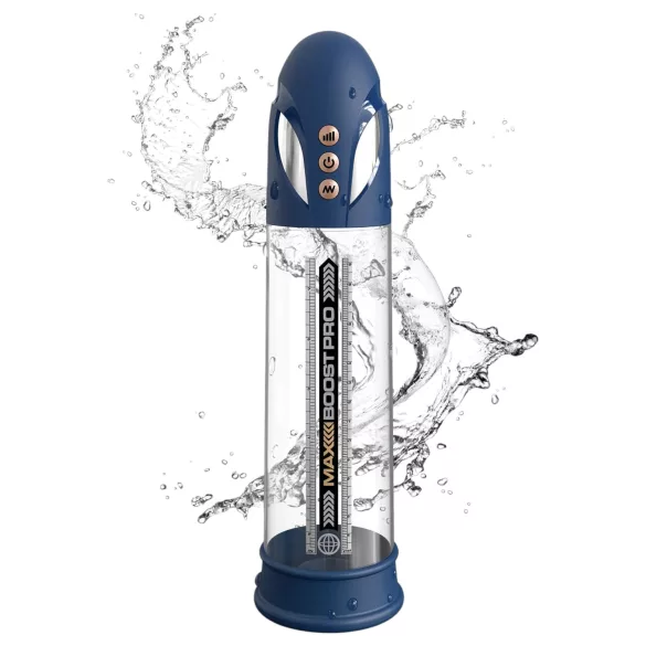 Pump Worx - pompa pene automatica - silicone blu
