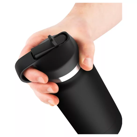 PDX - Fap Flask Thrill Seeker - masturbatore in borraccia (nero)