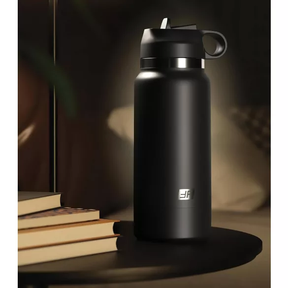 PDX - Fap Flask Thrill Seeker - masturbatore in borraccia (nero)