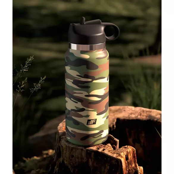 Fap Flask Happy Camper - masturbatore a forma di borraccia - verde e nero
